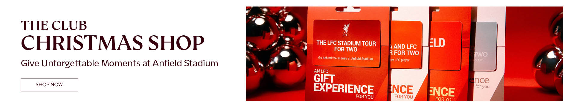 Gift unforgettable moments with an Anfield experience voucher