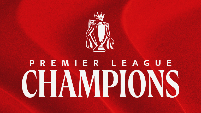 Liverpool premier league champions banner