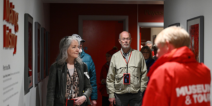 Fans enjoying the tour